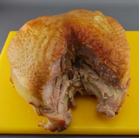 Place DEFROSTED turkey in the Alto-Shaam and refer to cooking procedure sheet 3.