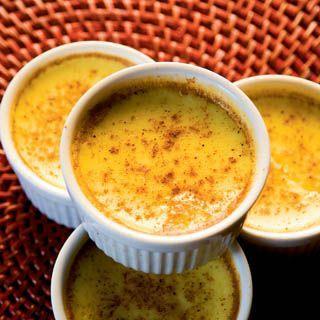 BAKED EGG CUSTARD A custard is a type of dessert made with eggs and milk.