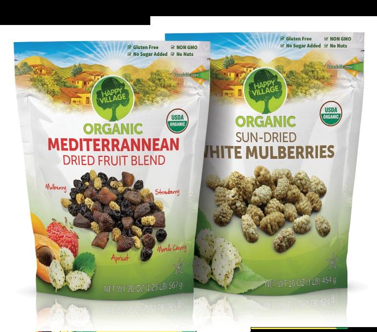 With the best soil and growing conditions, these all natural mulberries are sweet and high