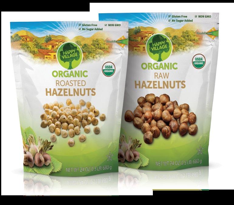 With the best soil and growing conditions, these all natural raw hazelnuts are incredibly tasty and crunchy