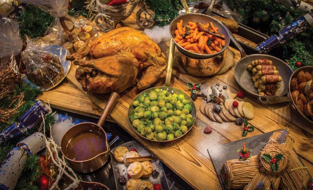 TURKEY TAKEAWAY Let us prepare Thanksgiving and Christmas for you Take away a feast this festive season and enjoy a succulent roast with all the trimmings starting from just AED 255.