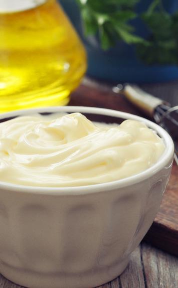Vegme vegan mayonnaise Egg-free Vegmes vegan mayonnaise is fresh and without preservatives.