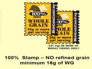 LESSON 2: CHILD AND ADULT MEAL PATTERN REQUIREMENTS Whole Grain Stamps Basic Stamp DOES NOT MEET FNS WHOLE GRAIN-RICH CRITERIA 100% Stamp MAY MEET FNS WHOLE GRAIN-RICH CRITERIA, BUT NEEDS ADDITIONAL