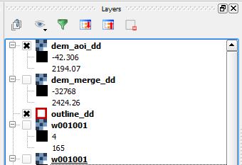 Add Raster layer товчлуур дээр дарж 12 сарын хур тунадасны растеруудыг QGIS д нэм b.