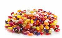 Assorted Green Beans jelly beans Fèves en