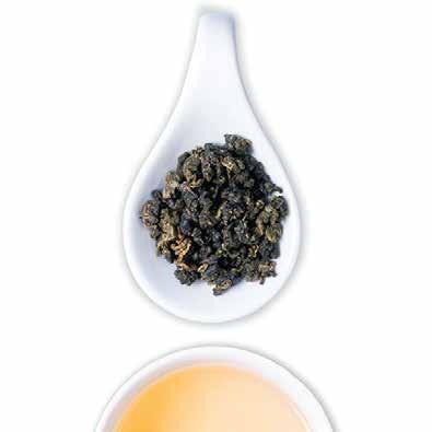 JADE HIGH MOUNTAIN OOLONG CREMA PEARL OOLONG HERITAGE SILVER OOLONG GOLDEN TWIRL OOLONG A high quality Alishan Oolong with a floral fragrance.