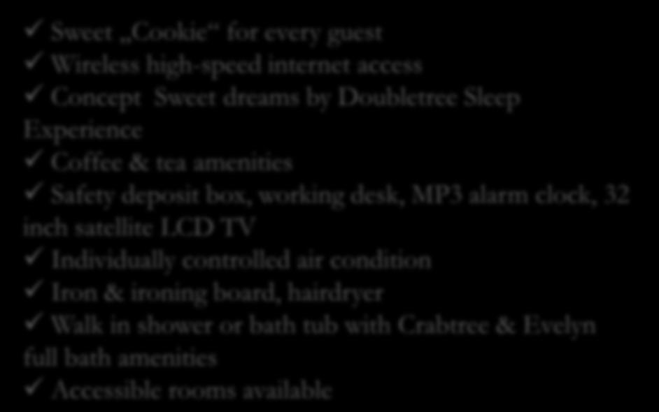 Concept Sweet dreams by Doubletree