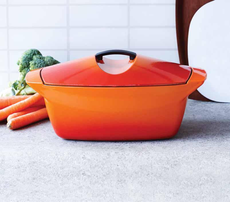 The Coquelle A Legend Reborn LIMITED EDITION In 1958, internationally famous designer Raymond Loewy created an imaginative and unique shape to add to the world-renowned range of Le Creuset cast iron