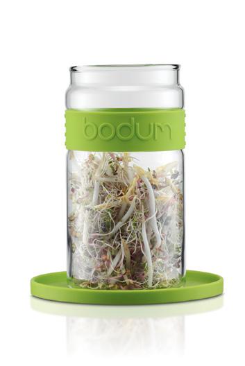 GROW GREEN Sprout Jar 1.0 l, 34 oz 11486-01 01 294 565 913 Kitchen STEP 3 Sprout Place the sprouting jar in a warm, bright place away from direct sunlight.