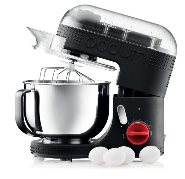 BISTRO Stand Mixer The Stand Mixer effortlessly takes care of blending, mixing, and kneading your dough as well as whipping cream and beating egg whites.
