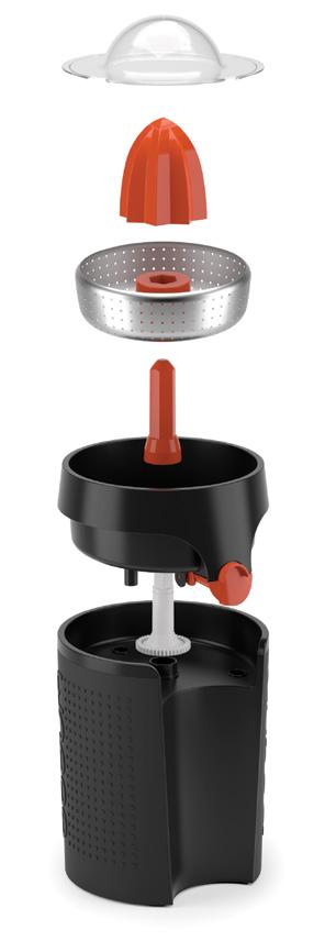 Lid for high-speed cyclone function Measurements 195 180 285 mm Material Plastic, silicone, stainless steel Rating Europe 90 W, 220 240 V, 50/60 Hz Rounds per minute (r/min) Low speed: 90 +/ 10" %