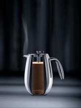 BODUM COLUMBIA Double Wall Coffee Makers Durable, double wall stainless steel construction provides greater heat retention.