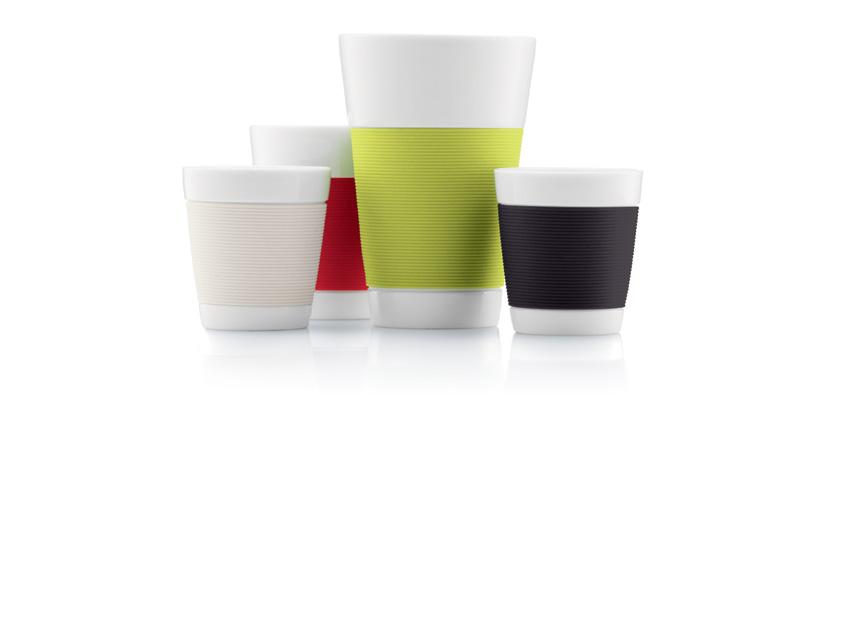 BODUM CANTEEN Double Wall Porcelain Cups Double wall porcelain construction provides greater heat retention.