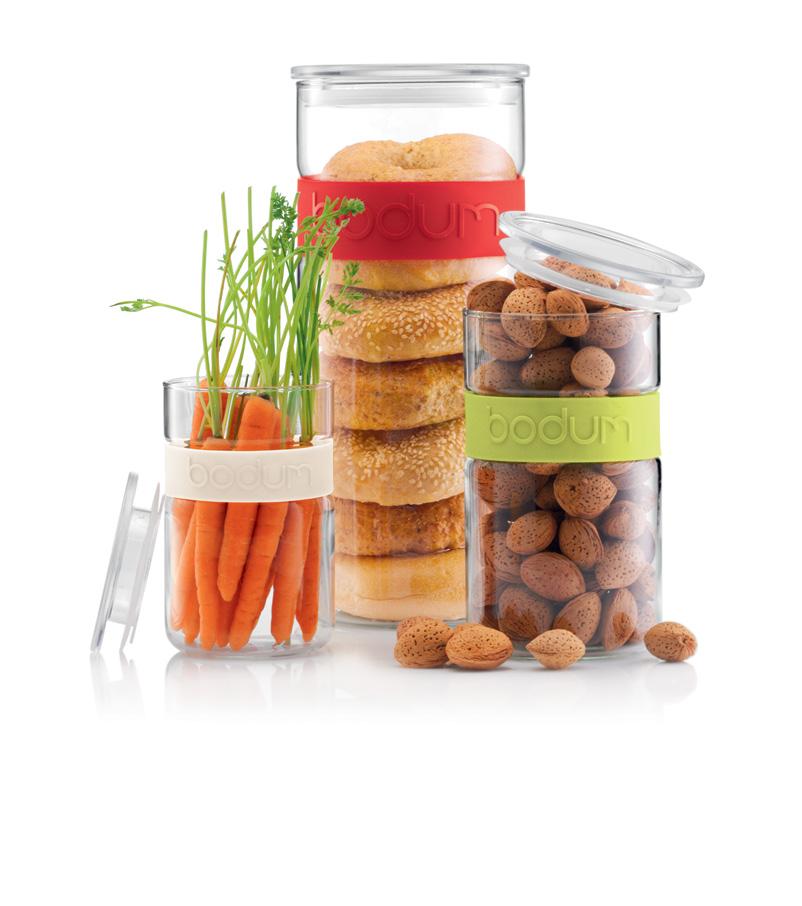 PRESSO Storage Jars 92 The PRESSO collection invites the consumer to have full flexibility of storing any kind of products without discoloration.