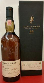27 Lagavulin 25yo Bottle number 7,748 of 9,000.