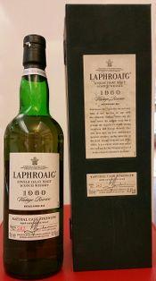 28 Laphroaig 1960 A very rare bottle.