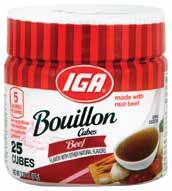 Bouillon Cubes IGA Snack Crackers