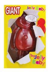 Giant gummy jelly baby 