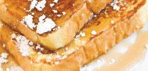 99 per person (min 6 guests) Orange-Cinnamon French Toast Served with butter & pure maple syrup. $4.29 per person (min 6 guests) Biscuits & Sausage Gravy $4.