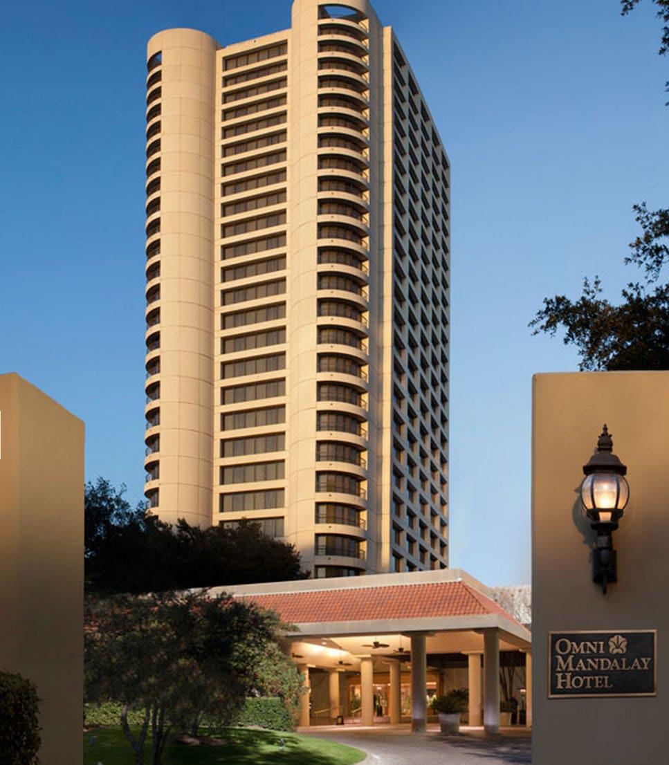 The Omni Mandalay Hotel in Las Colinas is a unique oasis that puts you close to the business and cultural attractions of Dallas.