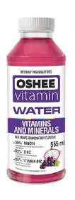 MJ: Oshee H2O Vitamíny a minerály 555 ml