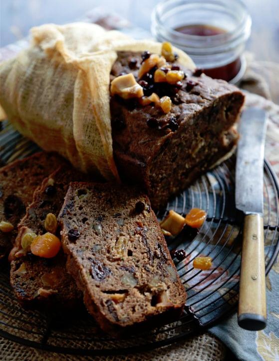 Holiday Recipe Brandied Fruit Cake Prep Time: 2 Days Cook Time: 60-70 Minutes Total Time: 1 Hour 30 Minutes, Plus Aging Time 2 Weeks Ingredients: Brandied Fruit 1 cup Golden Raisins 1 cup Zante Dried