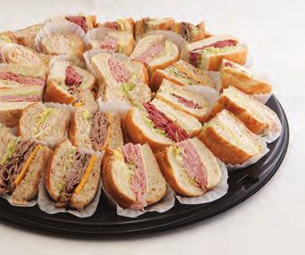 Meat Tray Wrap Party Tray Sandwich Party Tray with Kaisers PARTY TRAYS ITALIAN MEAT TRAY An assortment of fresh deli