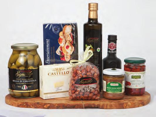 99 Italian Olive Wood gift sets Monastery s Simple Pleasures Olive Wood Cheese Board 34 Savory Crisps Dalmatia Fig