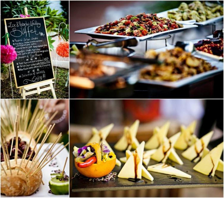 Wedding Buffet. A delicious buffet of gastronomic treats can be a slightly more relaxed way to feed your guests at your wedding in Spain. Or Buffet s are made from high quality produce.
