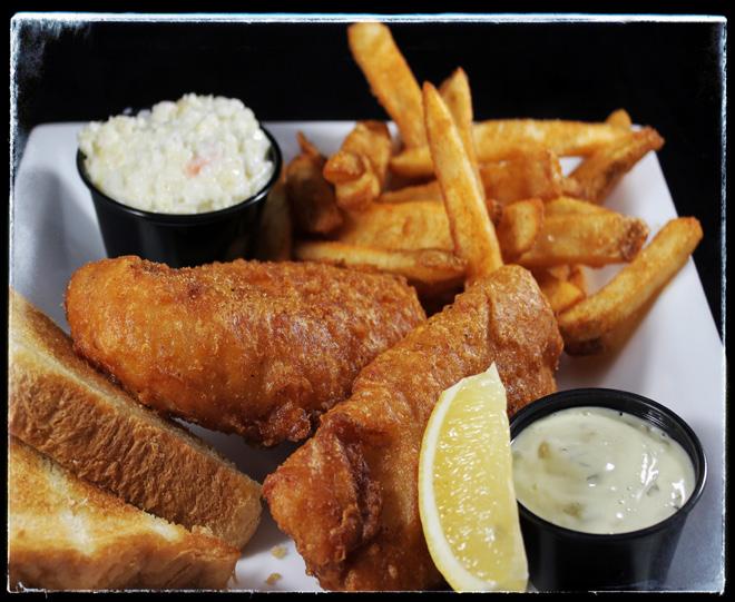 Friday Fish Fry (Served all day) 2 pc Spotted Cow Beer Battered Cod $11.99 (3 piece $14.49) 2 pc Baked Cod $12.49 (3 piece $14.99) 4 pc Lake Perch $13.99 (6 piece 16.