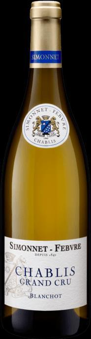 SIMONNET FEBRVRE CHABLIS GRAND CUVEE 2011 Aromas: Our Chablis Grand Cru Blanchot 2011 is very attractive with aromas of white fruit combined with vanilla notes.