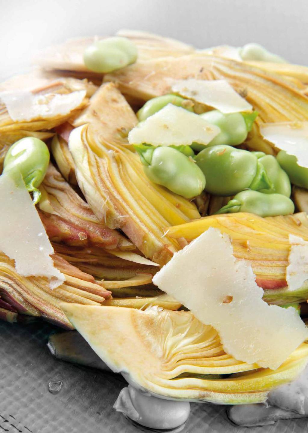 124 Artichokes au Naturel Artichokes au Naturel 125 These good-quality artichokes are deprived of the external harder leaves and of the stem, then cut into slices and packed au naturel.