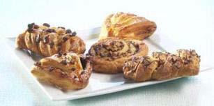 Classic shapes: Crown and Swirl The Premium Line: Danish pastry raised to