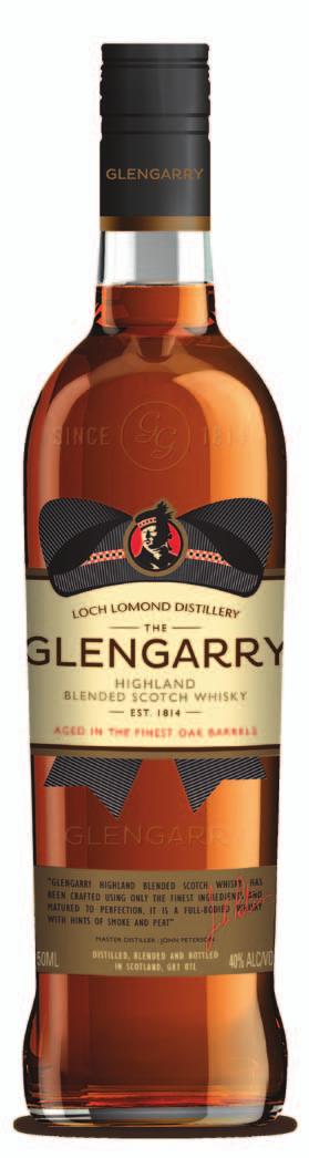 BLENDED HIGHLAND The Glengarry Bonnet has been worn with pride by Scots for hundreds of years - since the days when tartan and kilts were banned, and much of our whisky was produced in illicit stills