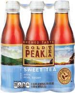9 Bottles 6-Pack Gold Peak Tea