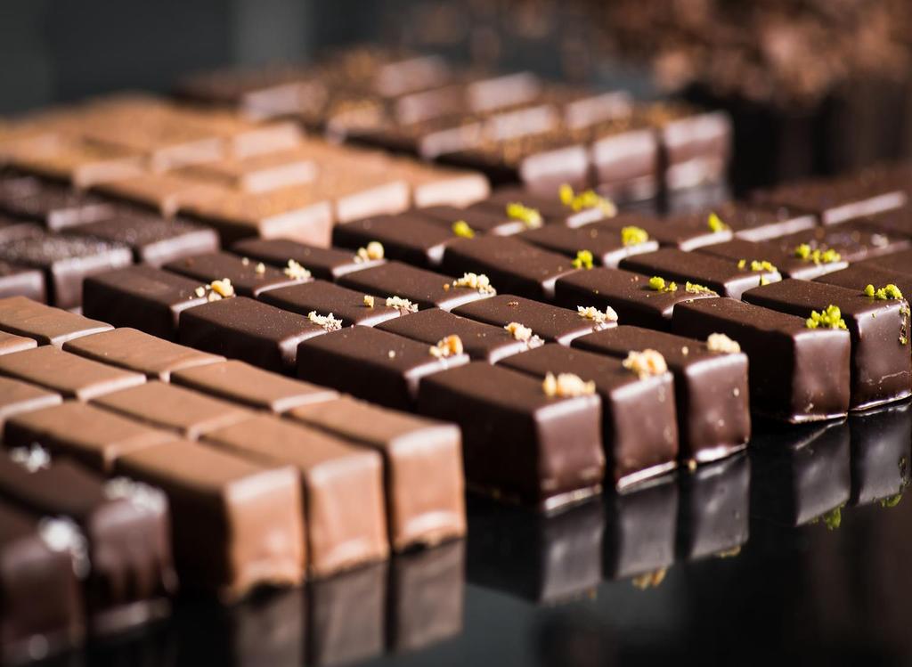 CHOCOLATES MARC s accomplished chocolatiers dress playful flavours and textures with velvety smooth chocolate to create exquisite exciting confectionary.