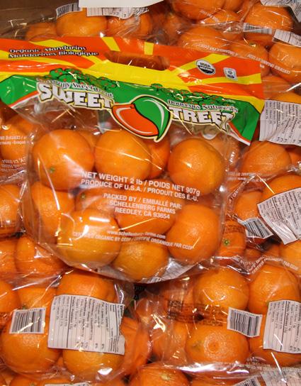 New crop California Organic Cara Cara Navel Oranges are in season in good supply.