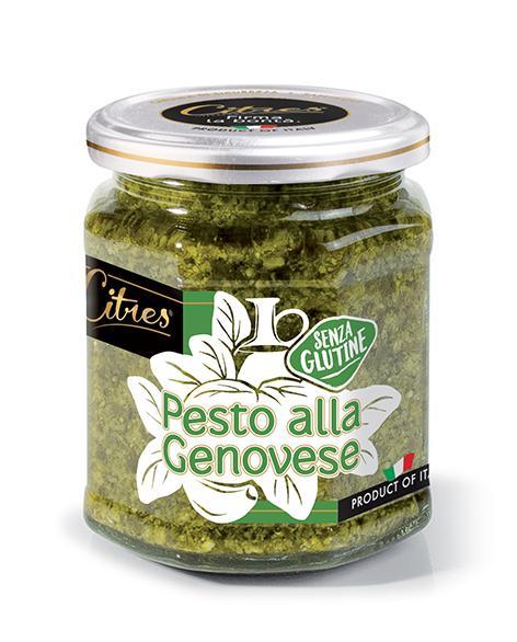 R44 - REV 12 DEL 03/2018 1. DENOMINAZIONE PRODOTTO Pesto alla genovese SENZA GLUTINE Genovese Pesto - GLUTEN FREE 2.