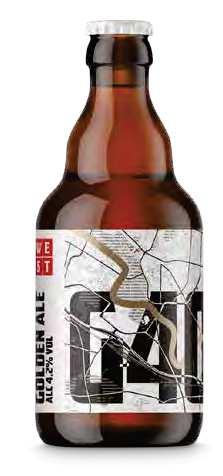A perfect mix of wheat and aromatic malts give a full body, the fusion of