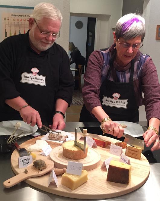 5-3hrs, food is enough for a meal Includes cheese tasting plates and wine pairing Class is led by Sherly who is a cheese sommelier CHF 139/person What makes Swiss cheese special?