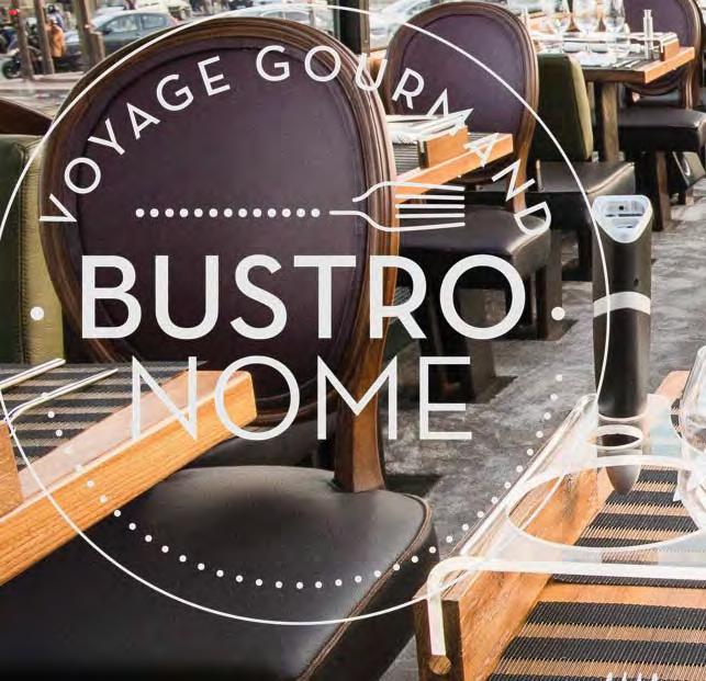 The Bustronome lunch menu consists of four courses, while the dinner menu has six. Although Bustronome offers guests the opportunity to share a meal in quiet luxury.