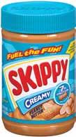 SELECTED SKIPPY PEANUT BUTTER 1 98
