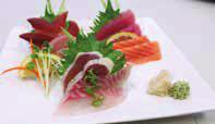 Shrimp Tempura Roll (3pcs), Tuna Roll (3pcs) Tuna, Yellowtail, Salmon,
