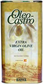 Olive Oil Extra Virgin Olive Oil Our extra virgin olive oils are from Oleo-Castro and La Masrojana.