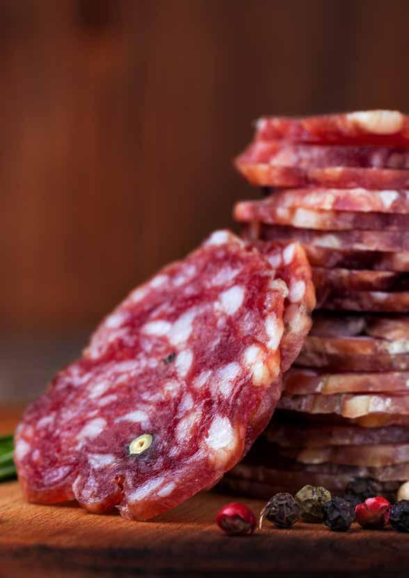 Sliced Charcuterie Our comprehensive range of sliced charcuterie is the same as our boned