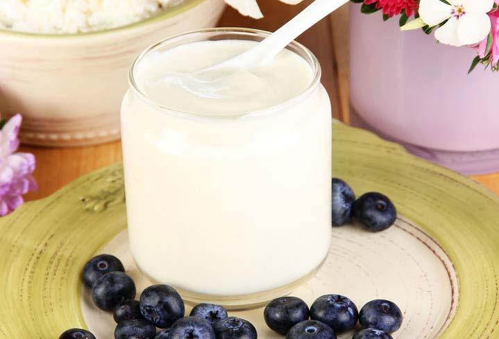 Texture and flavour are concentrated in Natural Yogurt, while creaminess and sweetness are the distinguishing characteristics of Creamy Natural Yogurt.