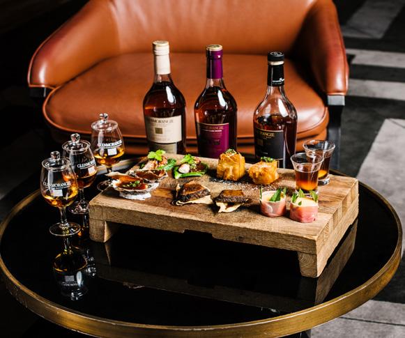 GLENMORANGIE & TEA Introducing the ultimate gentleman s afternoon tea with a Glenmorangie whiskey tasting option.