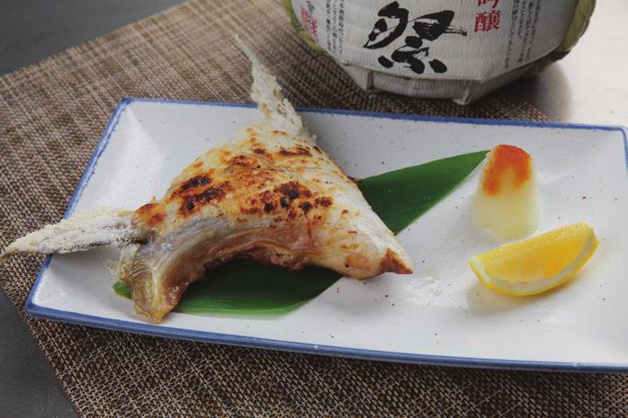 ASIDE FROM YAKITORI 59 60 61 g r i l l e d d i s h e s shishamo yaki 54 ( grilled capelin fish - 3pcs ) piman niku zume 55