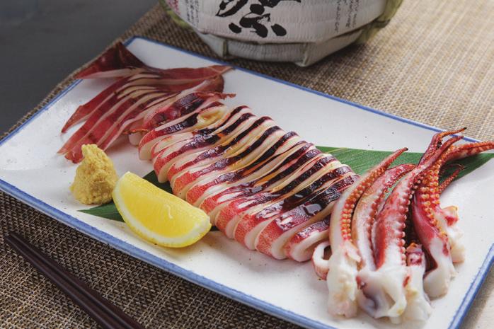 ) saba shioyaki 57 ( grilled mackerel ) gindara koji yaki 58 ( grilled black cod fish hokkaido style ) hamachi kama