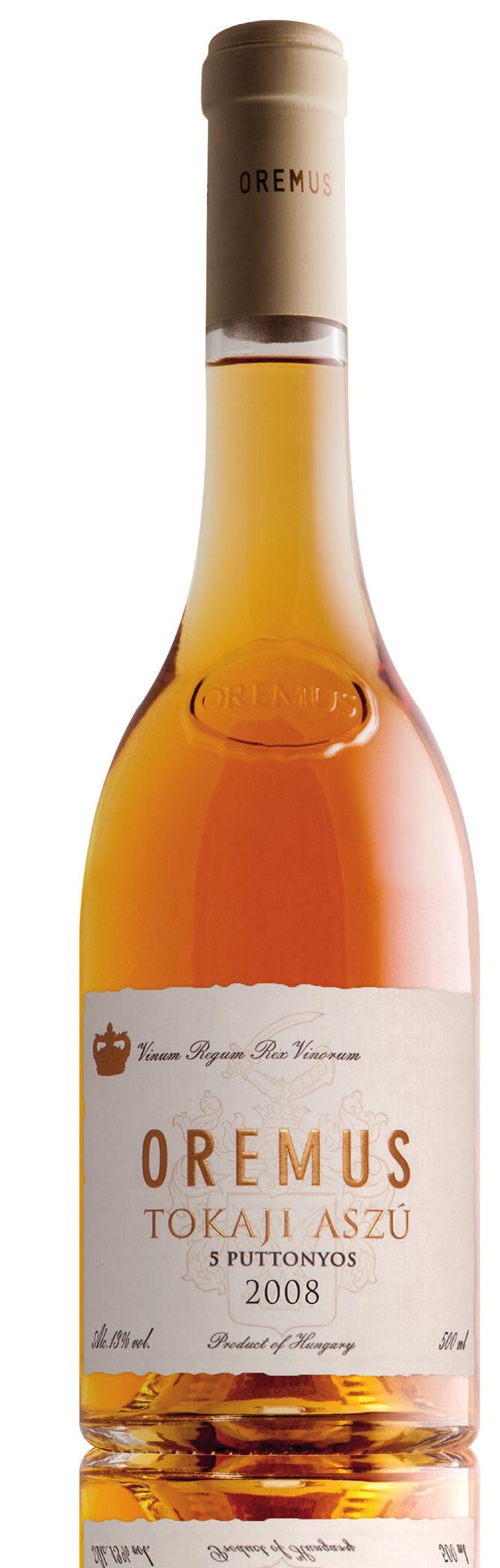 ASZÚ 5 PUTTONYOS 2008 The Tokaj legend has grown and grown in its four-hundred years of history; but it was not until 1630 that the greatness of the Oremus vineyard was first spoken of.